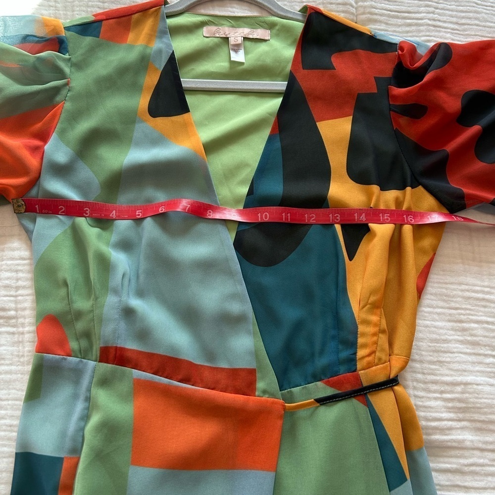Hutch | Abstract Wrap Maxi Dress | Anthropologie - Picture 6 of 9
